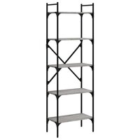 Boekenkast LaRoche 56X31X174 Cm Grijs