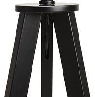 Tafel Lamp Driepoot grijs met zwart