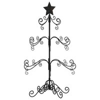 Kerstboom Barok 90 Cm Metaal Zwart