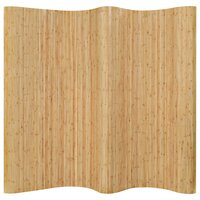 Kamerscherm Ludo 250X165 Cm Bamboe blank