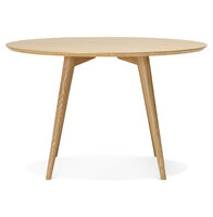 Eettafel Ranonkel eiken rond 120cm