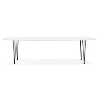 Design Eettafel DIAMANTO wit 170-270cm