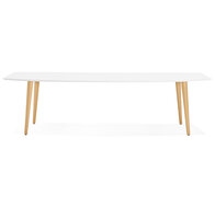 Eettafel Stockholm uitschuifbaar wit 170-220-270cm
