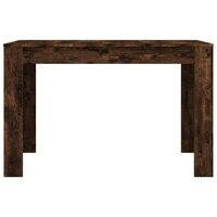Eettafel Manny 120X60X76 Cm Hout Gerookt Eikenkleurig