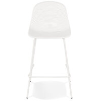 Counter chair Ellen barkruk kunststof wit