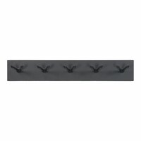 Spinder-design - Wandkapstok Pull 5 dubbele haken zwart