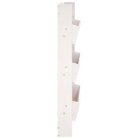 Plantenbak Margriet Wandmontage 3-Laags 60X18,5X110 Cm Grenenhout Wit