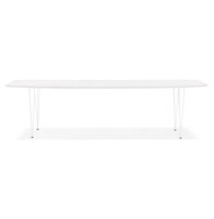 Design Eettafel DIAMANTO wit 170-270cm uitschuifbaar