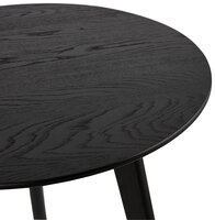 Salontafel set 2 tafels Espino zwart hout