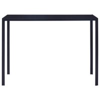 Eethoek Manders blauw 105x60cm met 4 stoelen