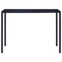 Eethoek Manders grijs 105x60cm met 4 stoelen