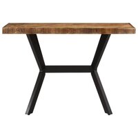 Eettafel  Anton 110x55x75 cm massief mangohout - smalle eettafel
