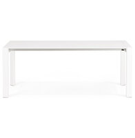 Eettafel Enkel hout wit uitschuifbaar 190-270cm