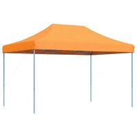 Partytent Open inklapbaar pop-up 410x279x315 cm oranje