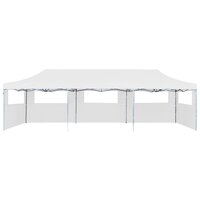 Partytent Marit pop-up met 5 zijwanden 3x9 m wit