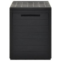 Tuinbox Loof 78x44x55 cm antraciet