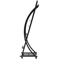 Folderhouder Prestige zwart 40x32x131 cm A4