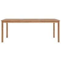 Tuintafel  Oxford 200x100x77 cm massief teakhout