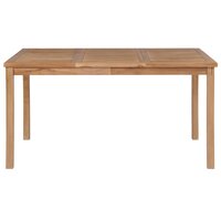 Tuintafel Oxford 150x90x77 cm massief teakhout