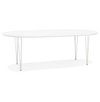 Eettafel Vasta wit uitschuifbaar 170-270cm