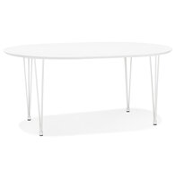 Eettafel Vasta wit uitschuifbaar 170-270cm