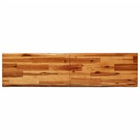 Eethoek met natuurlijke rand massief acaciahout 140cm