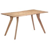Eettafel Wald 140x80x76 cm massief acaciahout