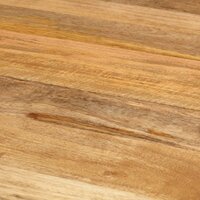 Eettafel Tjeerd &Oslash;110x78 cm massief mangohout en staal
