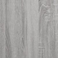 Hoekbureau 120x140x75 cm  hout grijs eikenkleurig - Game bureau
