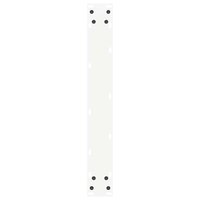 Eettafel Living 320x90x74 cm massief eikenhout bruin met witte poten