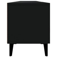 Tv-meubel Gunther 180x31,5x40 cm hout zwart