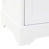 Buffetkast Nova met 4 deuren 80x40x180 cm MDF en grenenhout