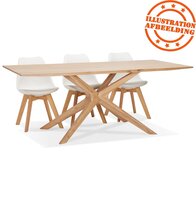 Eettafel &#039;Manitou&#039; In Massief Eik - 195X95 Cm