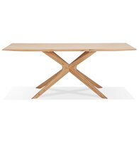 Eettafel &#039;Manitou&#039; In Massief Eik - 195X95 Cm