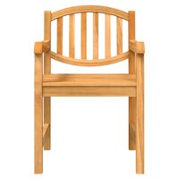 5-delige Tuinset Maria massief teakhout  - Tafel met 4 stoelen