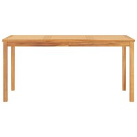 5-delige Tuinset Maria massief teakhout  - Tafel met 4 stoelen