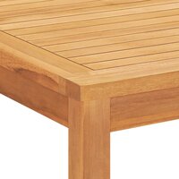 5-delige Tuinset Maria massief teakhout  - Tafel met 4 stoelen