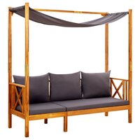 Tuinbank Heavenly met luifel massief acaciahout