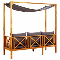 Tuinbank Heavenly met luifel massief acaciahout
