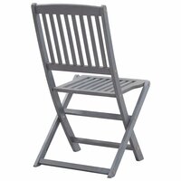 Tuinstoelen Patrick inklapbaar SET 2 st massief acaciahout