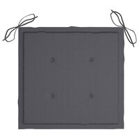 Tuinstoelen Patrick SET 2 st inklapbaar met kussens massief acaciahout
