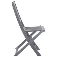 Tuinstoelen Patrick SET 2 st inklapbaar met kussens massief acaciahout