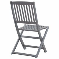 Tuinstoelen Patrick SET 2 st inklapbaar met kussens massief acaciahout