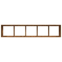 Plantenbak roestig 200x40x40 cm weervast staal