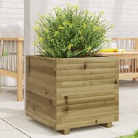 Plantenbak Gabri 50x50x49,5 cm ge&iuml;mpregneerd grenenhout