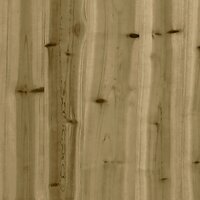 Plantenbak Gabri 50x50x49,5 cm ge&iuml;mpregneerd grenenhout