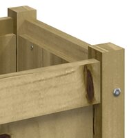 Plantenbak HenkJan met poten 110x31x70 cm ge&iuml;mpregneerd grenenhout