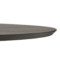 Eettafel Chef Met Zwarte Essenhouten Afwerking - rond &Oslash; 120 Cm