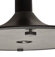 Eettafel Chef Zwart essen - rond &Oslash; 90 Cm