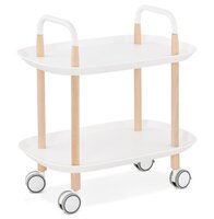 Keukentrolley bijzettafel  Veloce design wit